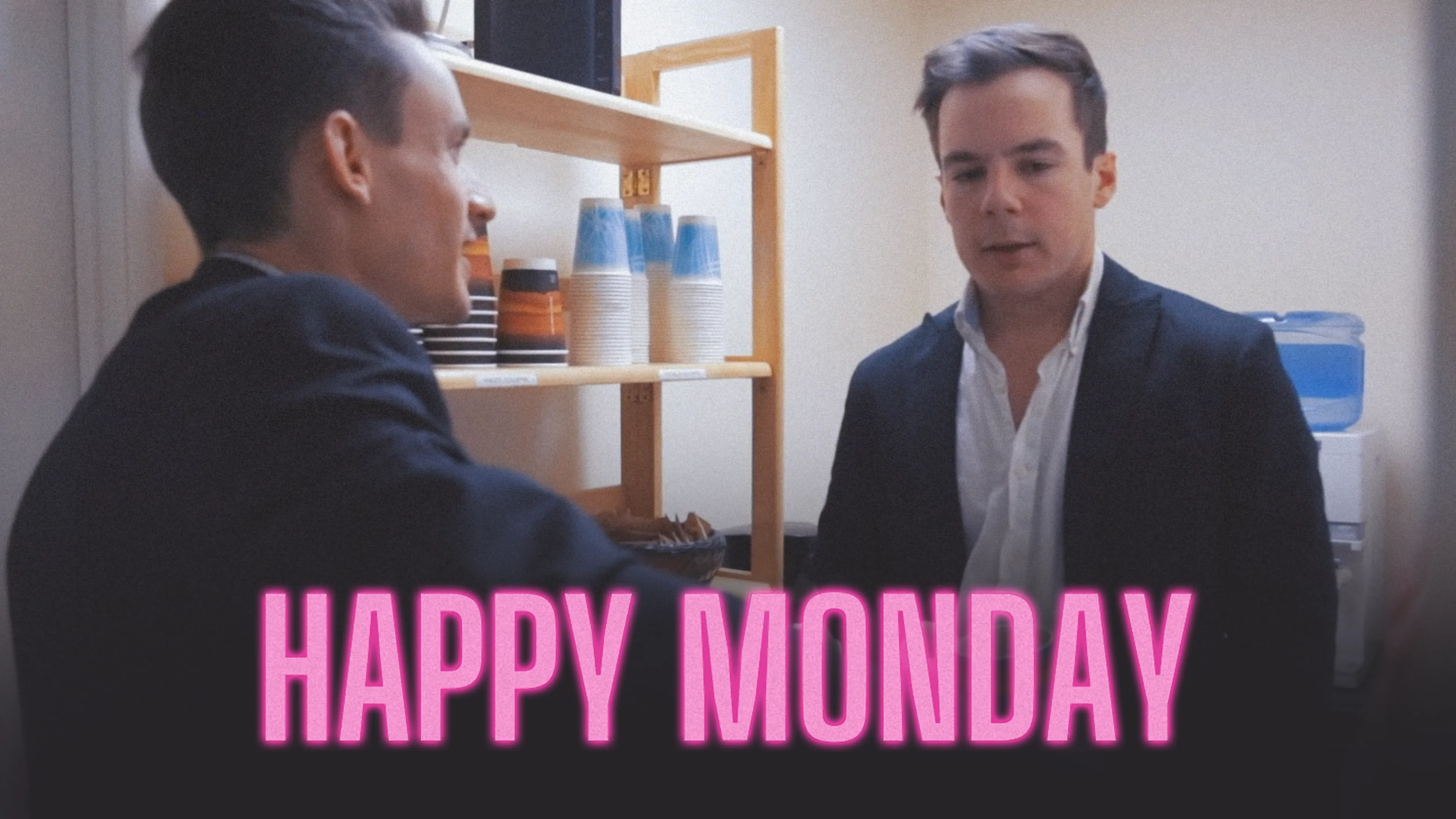 Happy Monday poster